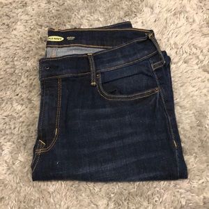 Old Navy Original Straight Cut Dark Stain.